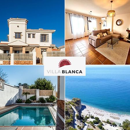 Villa Blanca - Piscina De Sal, Playa 15Mn, Sierra Velez de Benaudalla Exterior photo